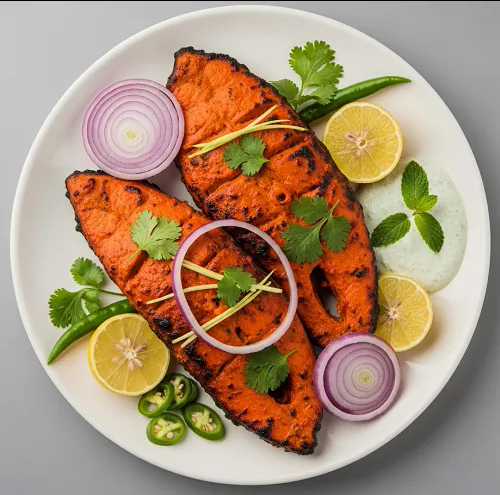 Tandoori Smoked Salmon 