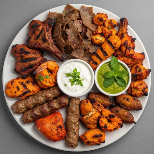 Tandoori Mixed Grill 