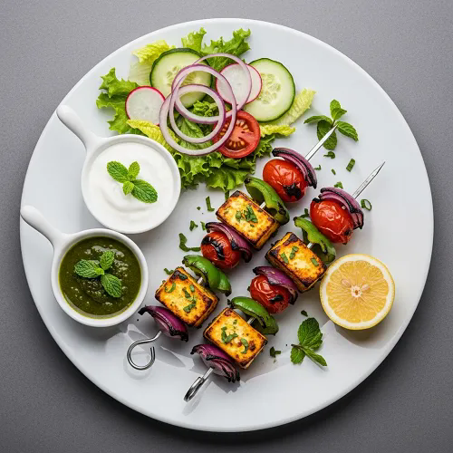 Tandoori Achari Paneer Tikka 