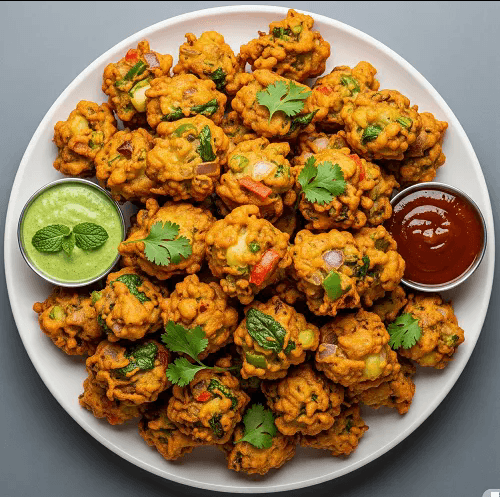 50 Peces Vegetable Pakora 